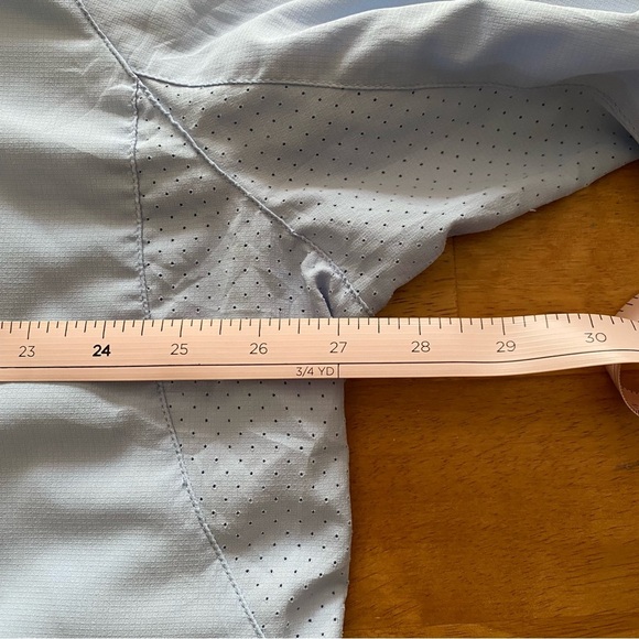 Coolibar Men's Sky Blue Casual Button Down Shirt UPF 50+ Sun protection - Picture 9 of 10